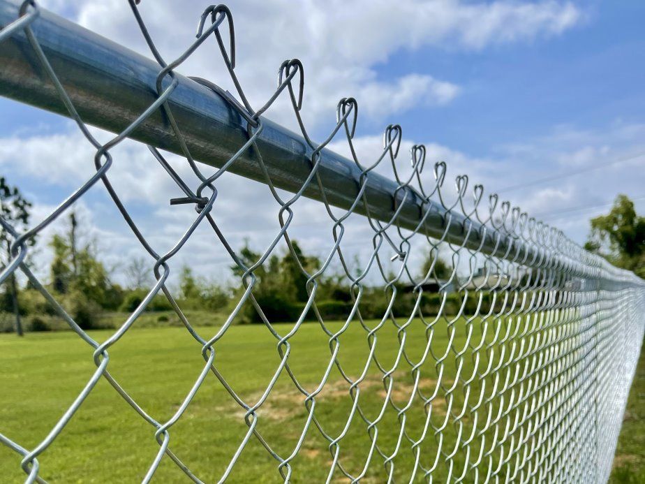 Chain link fence installation in Prairieville, LA